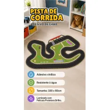 Adesivo Pista de Corrida Velocidade Máxima
