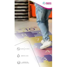 Adesivo Amarelinha Autismo