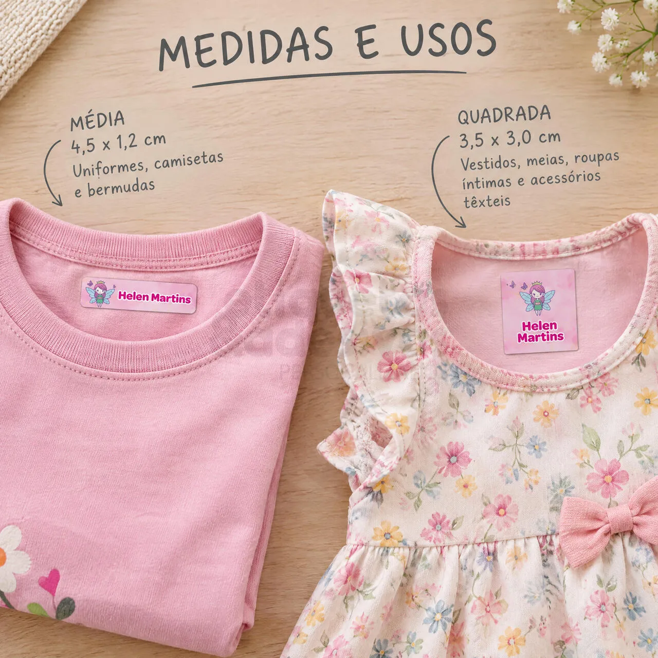 Kit Etiquetas para Roupas 3