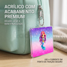 Tag Quadrado com tema