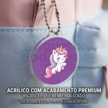 Tag Redondo com desenho