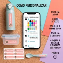 Kit Creche com foto