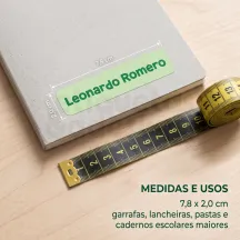 Etiqueta Grande com Desenho
