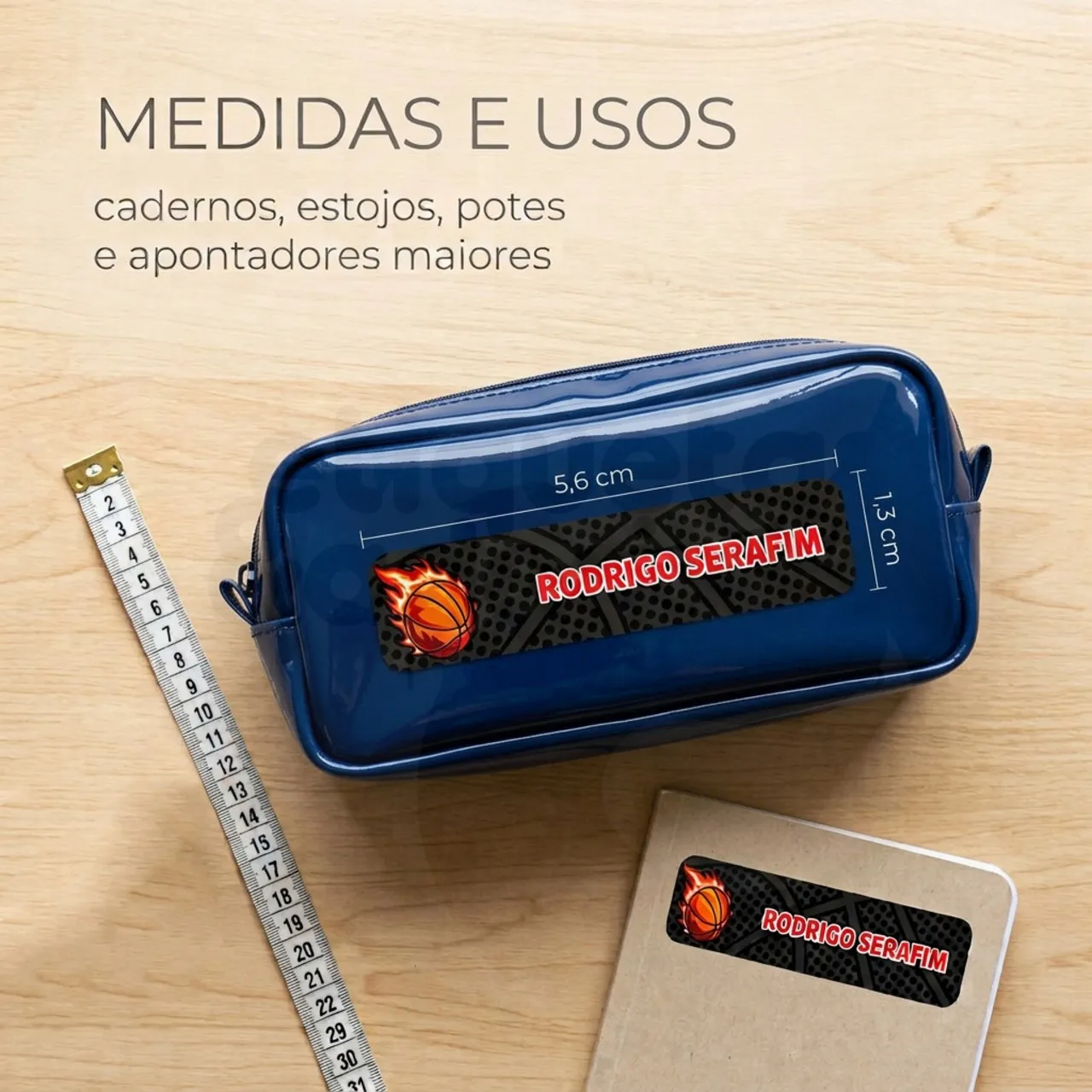 Etiqueta Média com tema