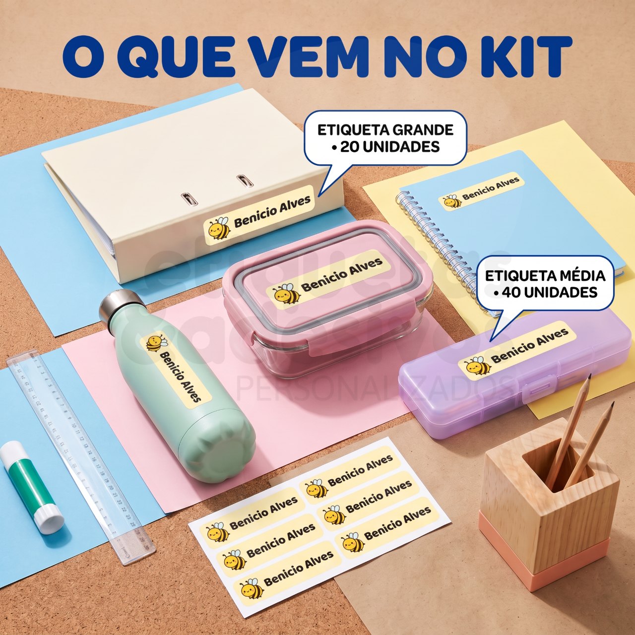 Kit 1 com desenho