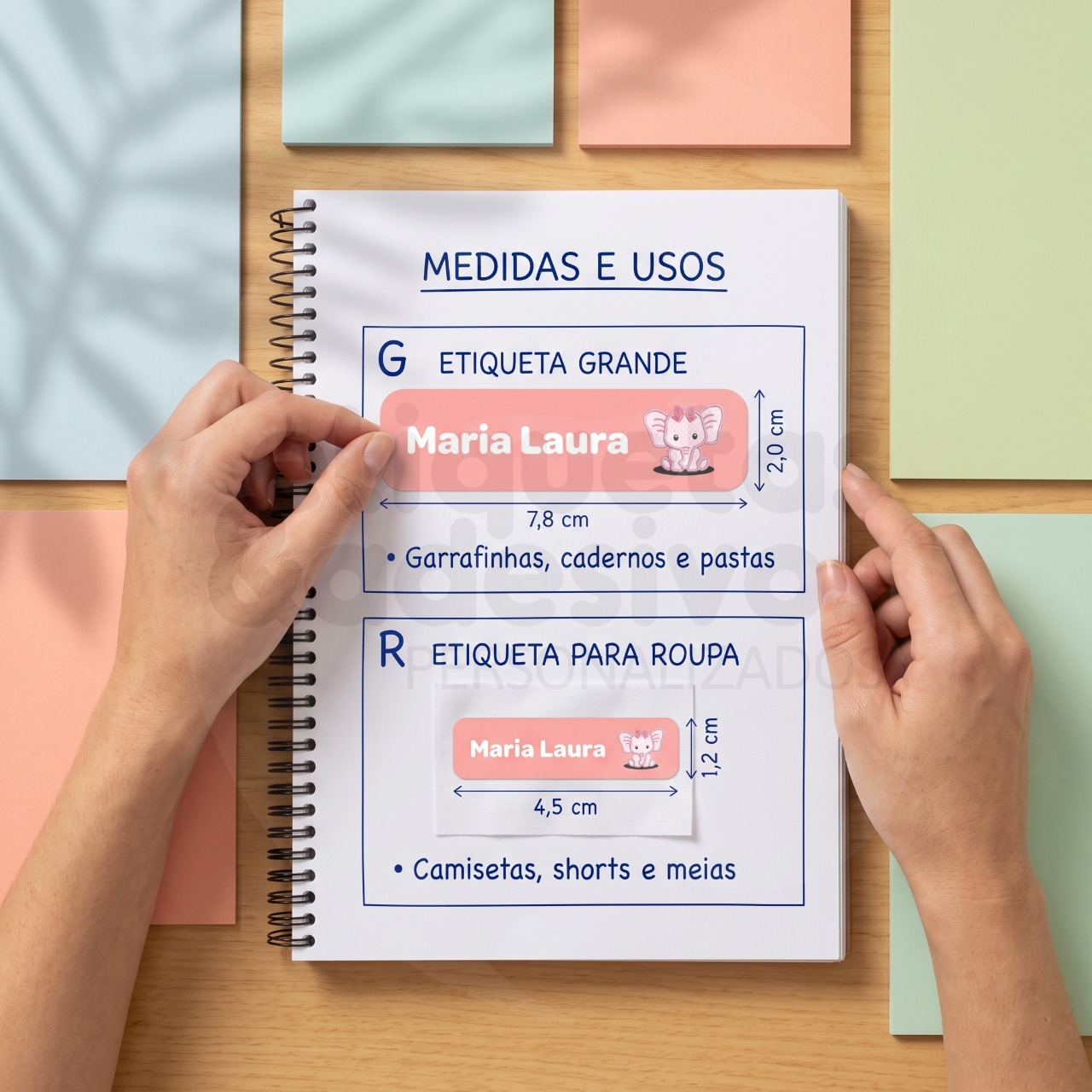 Kit 2 com desenho