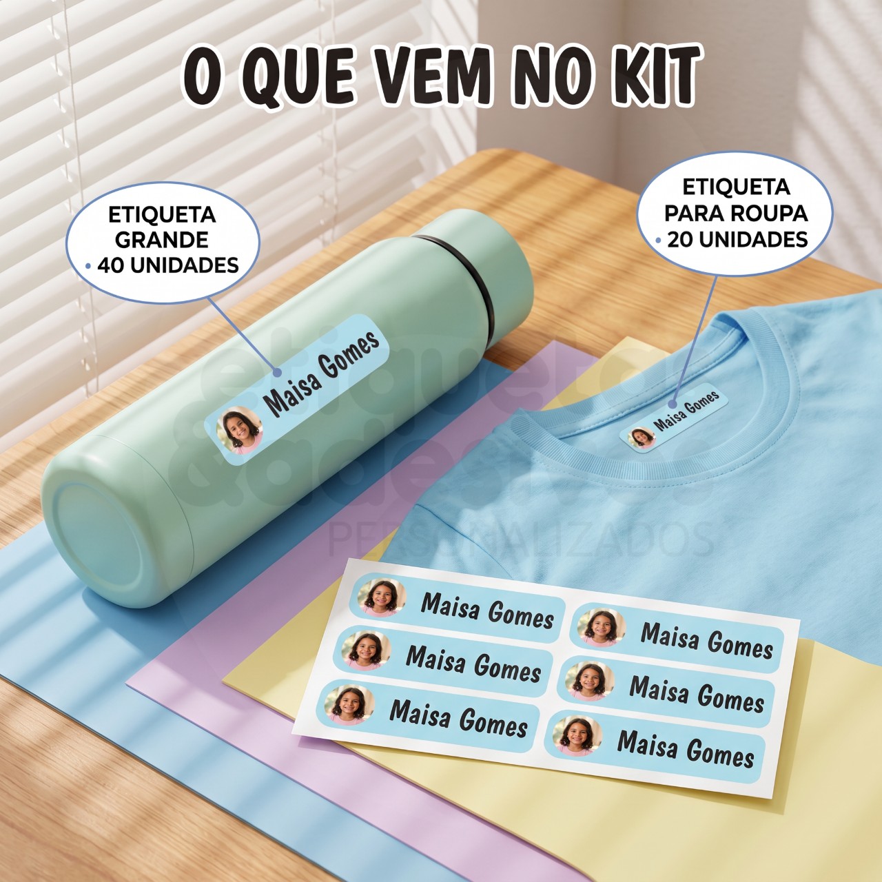 Kit 2 com foto