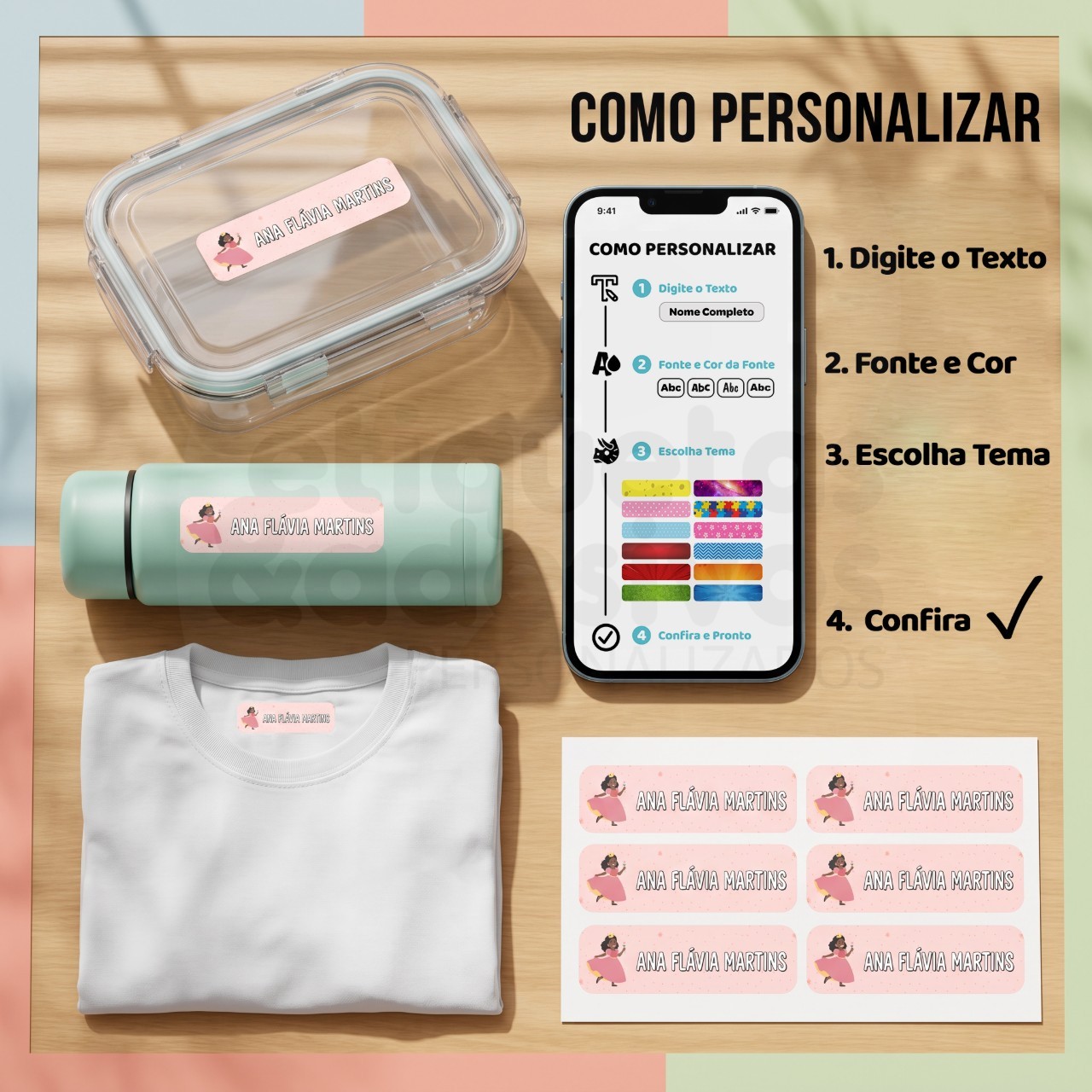 Kit 2 com tema