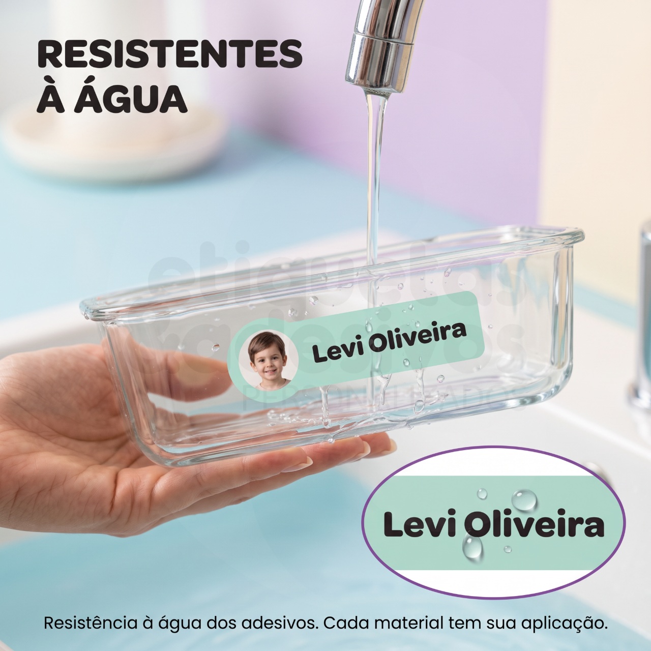 Kit 3 com foto
