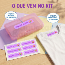 Kit 3 com desenho