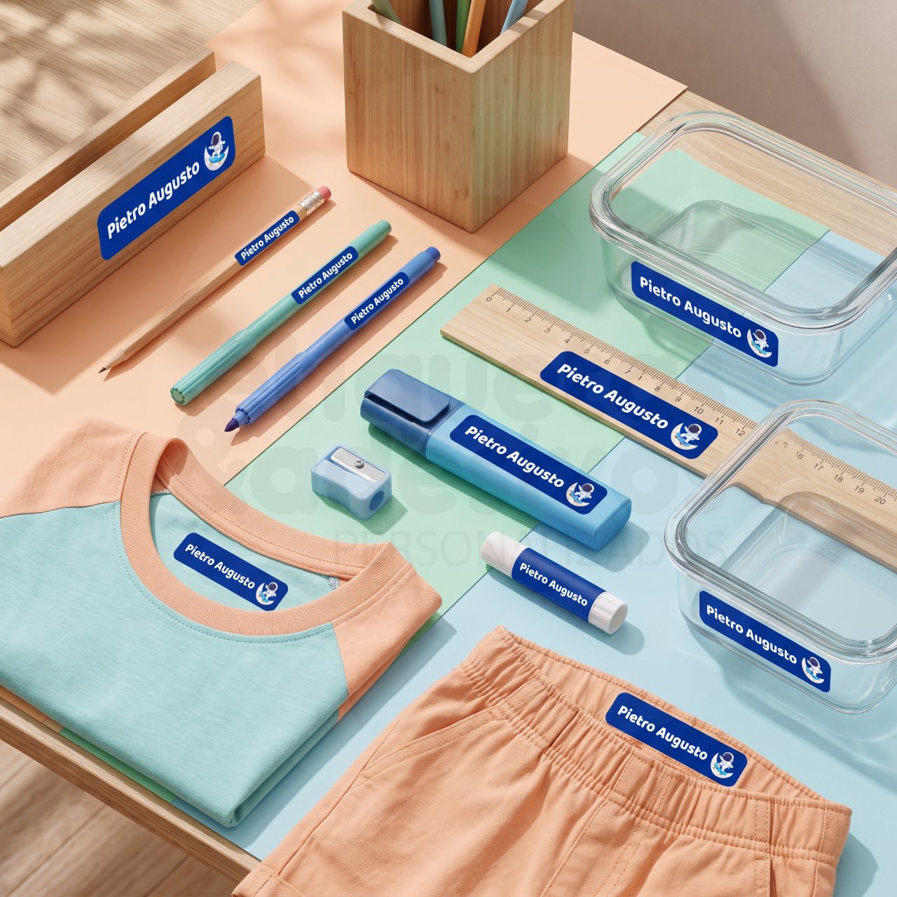 Kit 4 com desenho