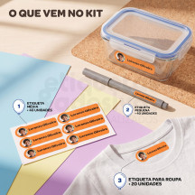 Kit 4 com foto