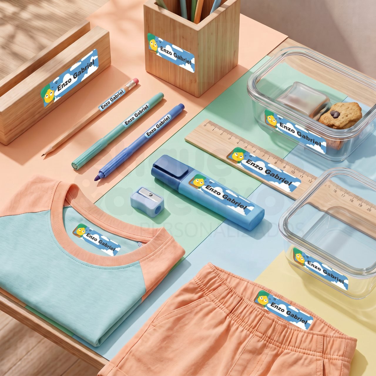 Kit 4 com tema