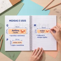 KIT ADESIVAS COM DESENHO