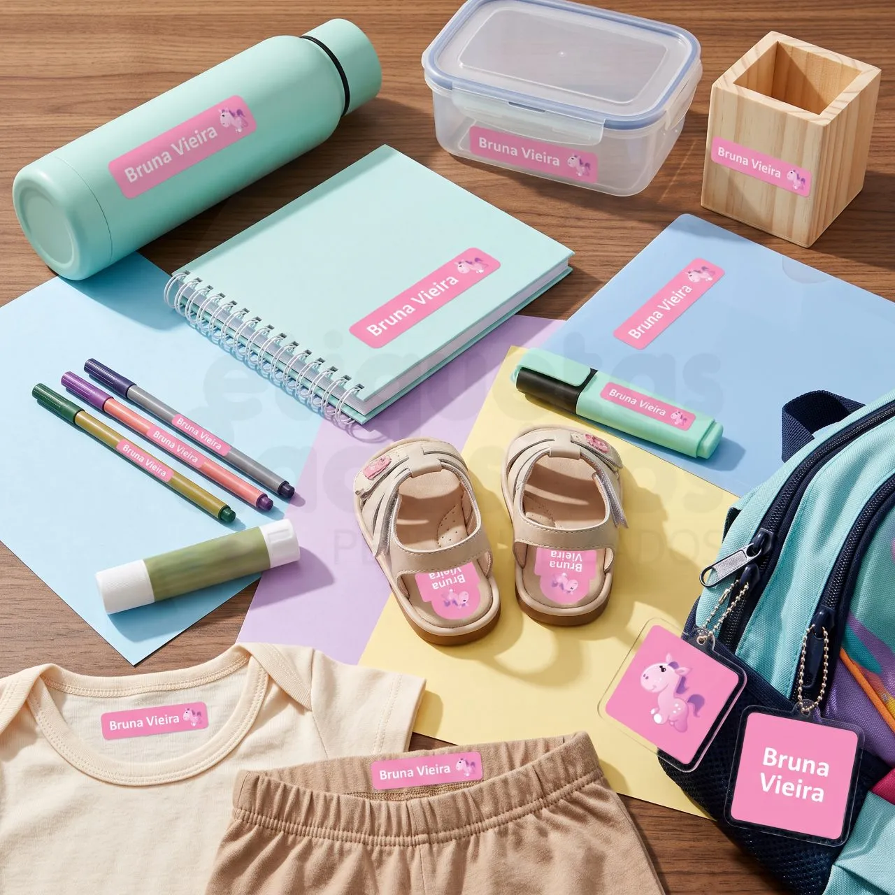 Kit Colégio com desenho