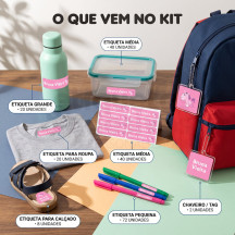 Kit Colégio com desenho