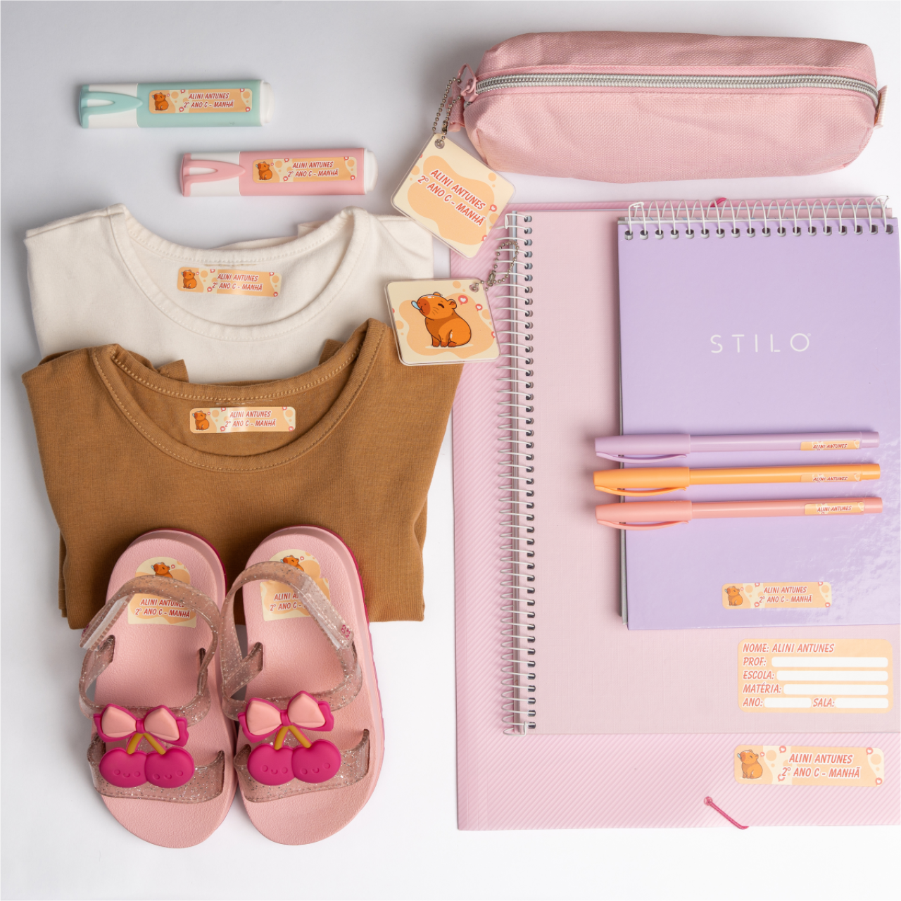 Kit Colégio com desenho - ULTRA RÁPIDO