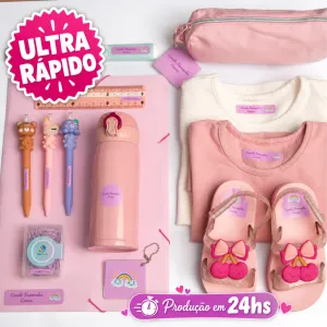 Kit Colégio com desenho - ULTRA RÁPIDO