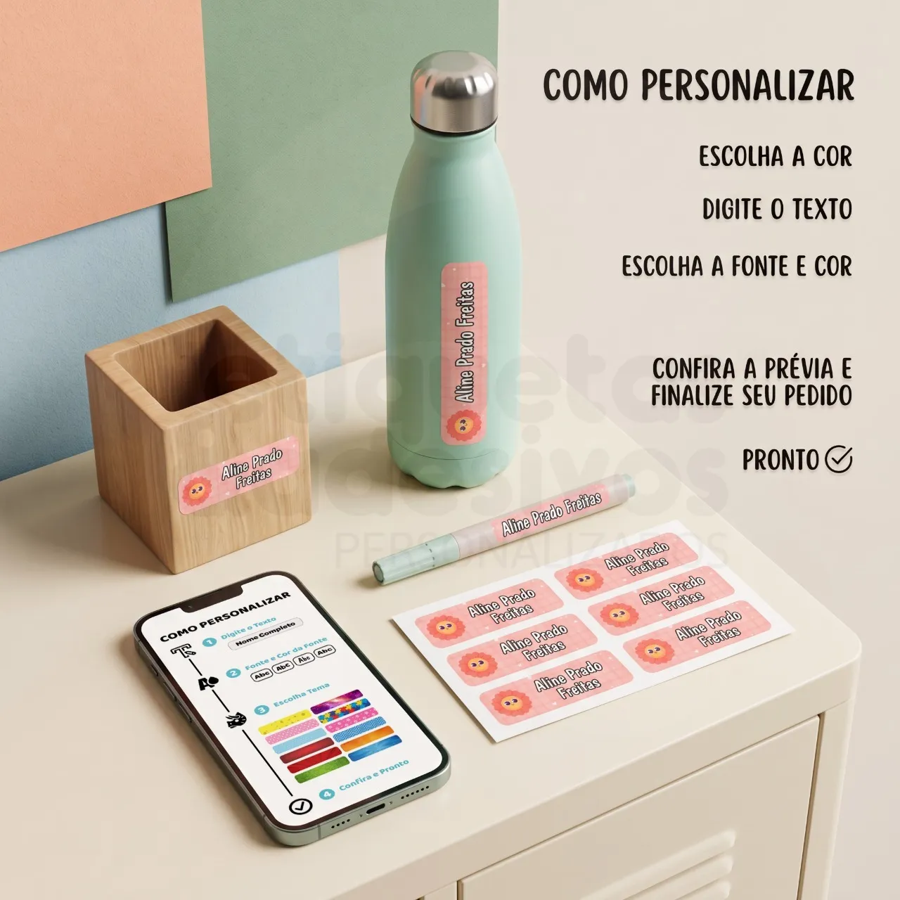 Kit Essencial com tema