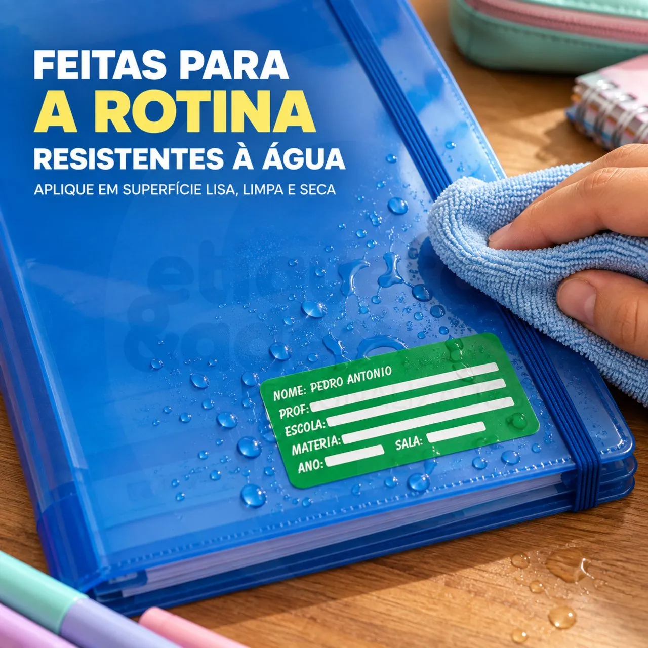 Etiqueta para matéria