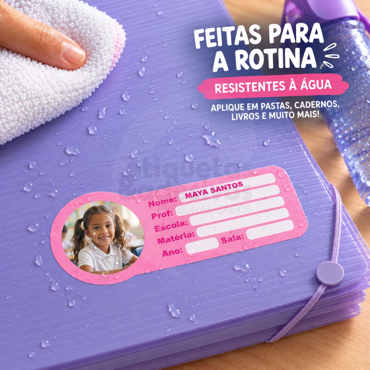 Etiqueta para matéria