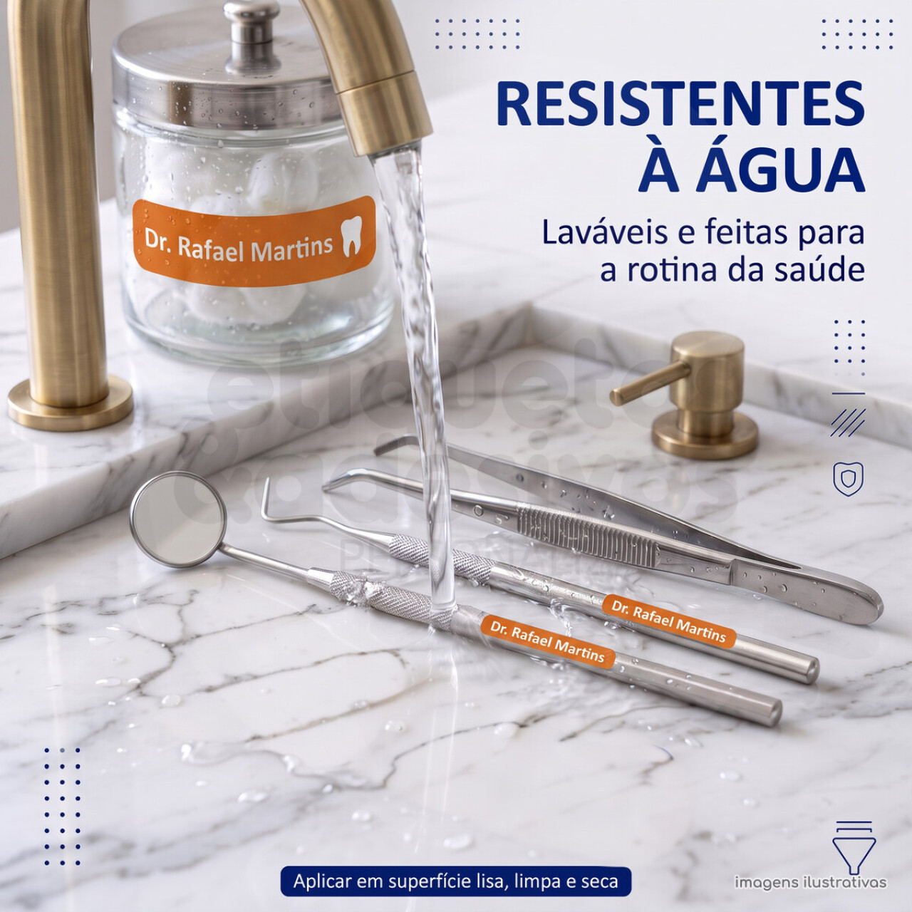 Kit Etiquetas para Instrumentais da Saúde