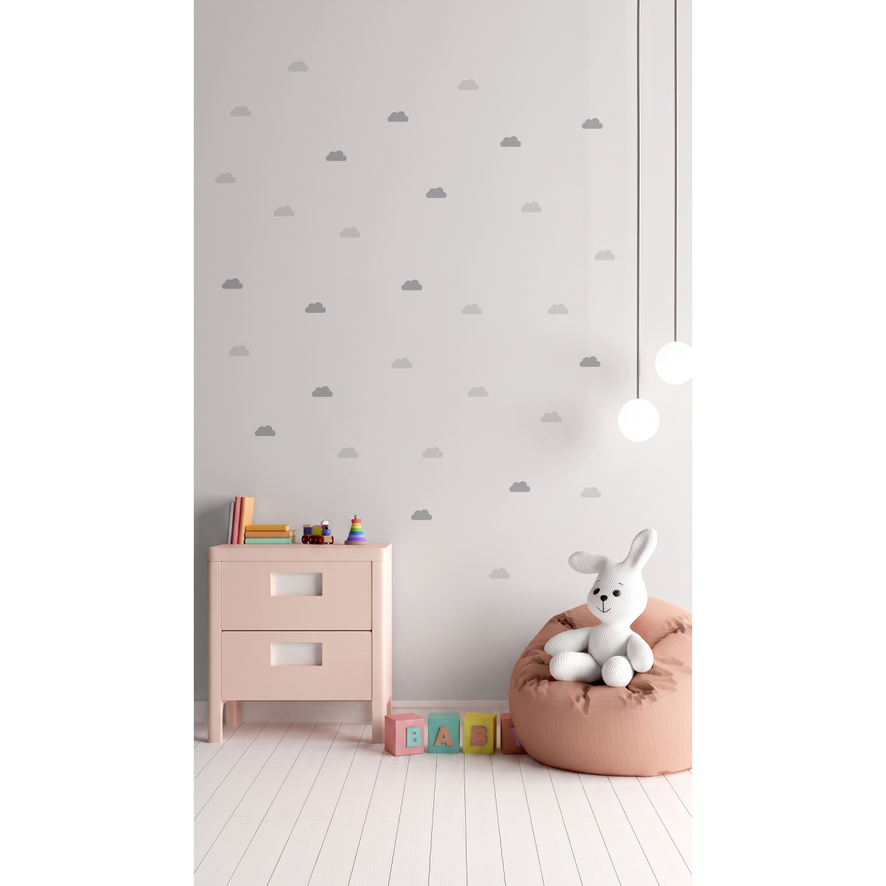 Adesivo Poá Nuvens Serenas Neblina