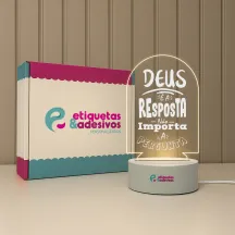 Luminária Deus é a Resposta