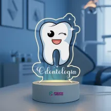 Luminária Odontologia Dentinho Piscando