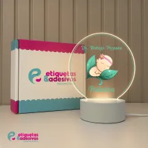 Luminária Profissões Pediatra Com Nome