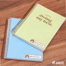 Etiqueta Grande com Desenho