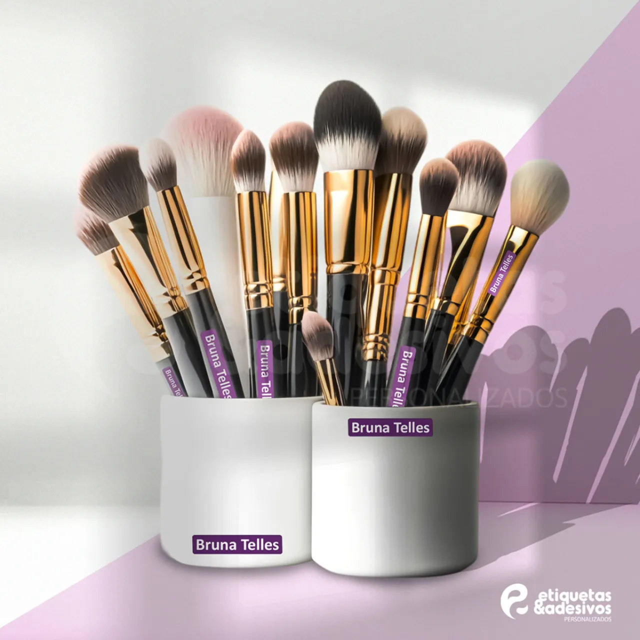 Kit Etiquetas para maquiagem