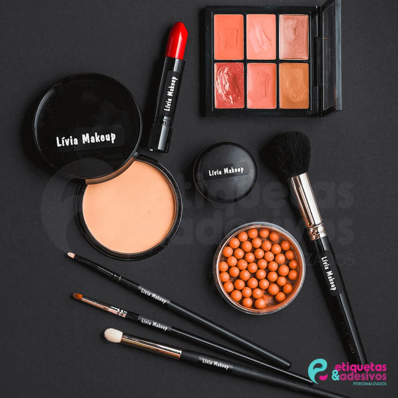 Kit Etiquetas para maquiagem