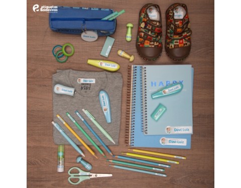 Kit Colégio com desenho
