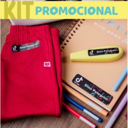 Kit Promocional com tema colorido