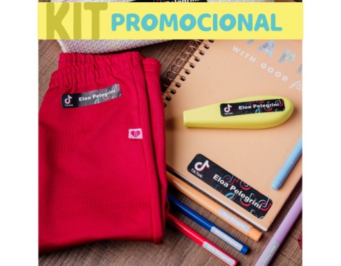 Kit Promocional com tema colorido