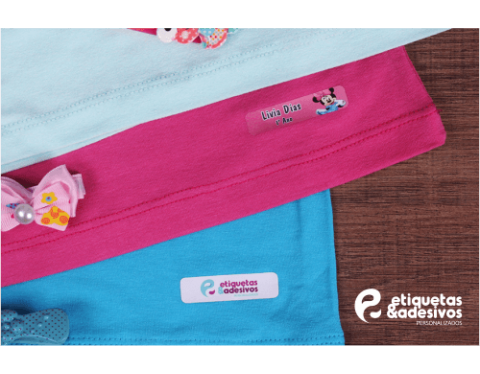 Etiqueta para ROUPAS (Iron-on)