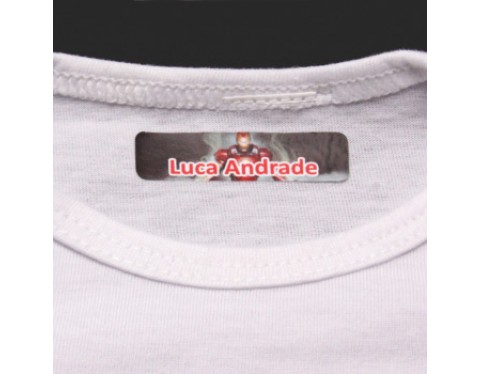 Etiqueta com tema para ROUPAS